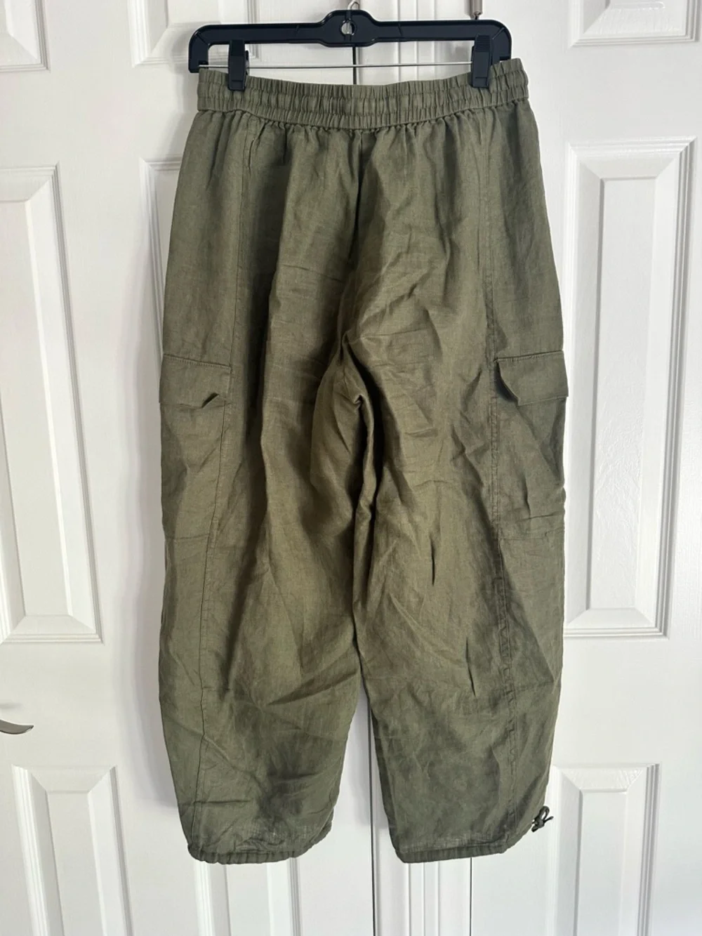 Everlane THE CARGO CURVE PANT IN LINEN